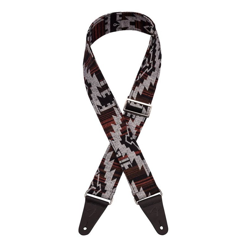 Correa Fender 50mmWeighLess black aztec | MÚSICA BILBAO