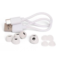 AURICULAR SOHO BLUETOOTH TWS CON BATERÍA EXT. BLANCO