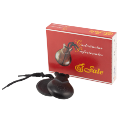 CASTAÑUELAS JALE DE TELA NEGRA DEL N  6