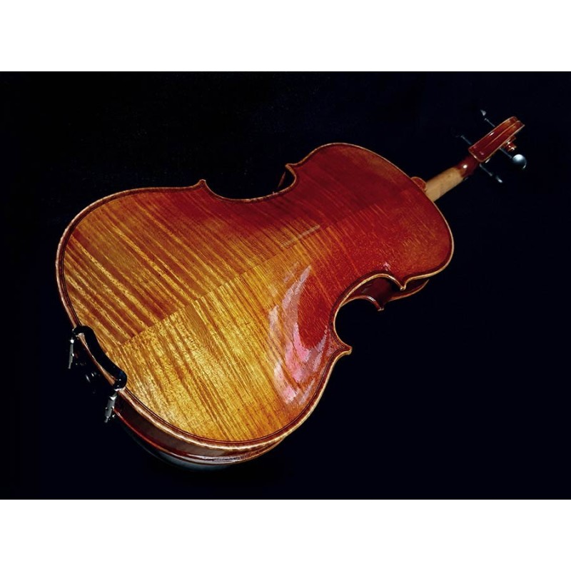 Violín Rudolph 3/4 arce flameado acabado antiguo