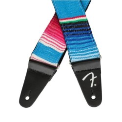Correa sarape Fender azul multi 2pg | MÚSICA BILBAO