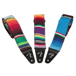 Correa sarape Fender azul multi 2pg | MÚSICA BILBAO