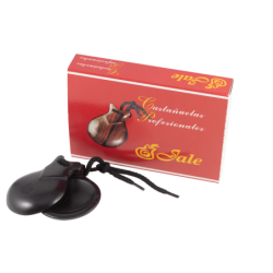 CASTAÑUELAS JALE DE TELA NEGRA DEL N  8