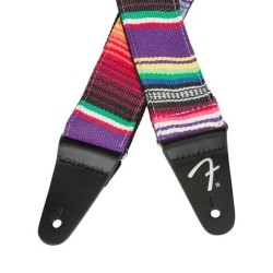 Correa sarape Fender morado y multi 2pg | MÚSICA BILBAO