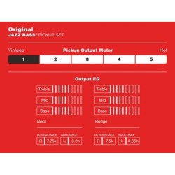 Jgo pastillas Fender Original JBass | MÚSICA BILBAO