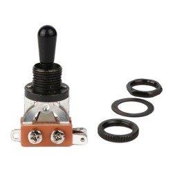 INTERRUPTOR BOSTON 3 VÍAS TAPA NEGRA | MÚSICA BILBAO