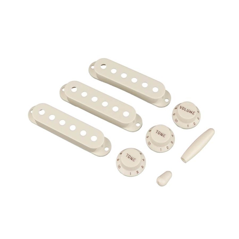 Kit acc. vintage Strat. Fender años 60 blanco | MÚSICA BILBAO