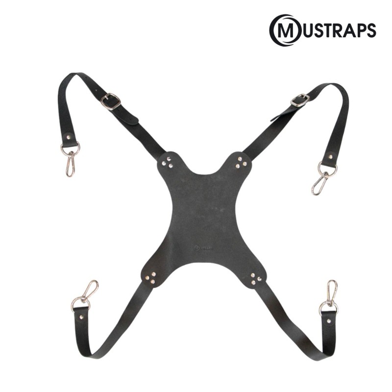 CORREA MUSTRAPS PARA BOMBO CRUZADA ESPALDA