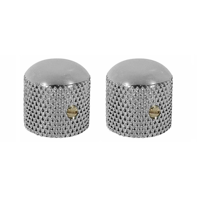 Perillas vintage tele Fender CTS cromo 2ud | MÚSICA BILBAO