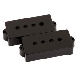 Funda pastilla PBass Fender plástico negro 2ud | Música Bilbao