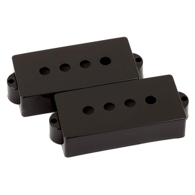 Funda pastilla PBass Fender plástico negro 2ud | MÚSICA BILBAO