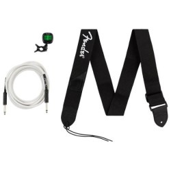 Kit accesorios Fender cable/afinador/correa | Música Bilbao