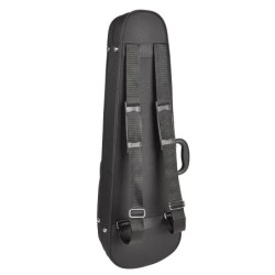 Estuche violín 1/2 Leonardo forma negro YKK