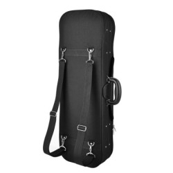 Estuche violín 4/4 Leonardo forma D 2 negro