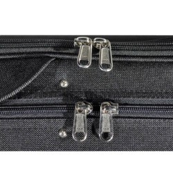 Estuche violín 4/4 Leonardo forma D 2 negro