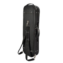 Estuche violín 4/4 Leonardo rectan. espuma negro