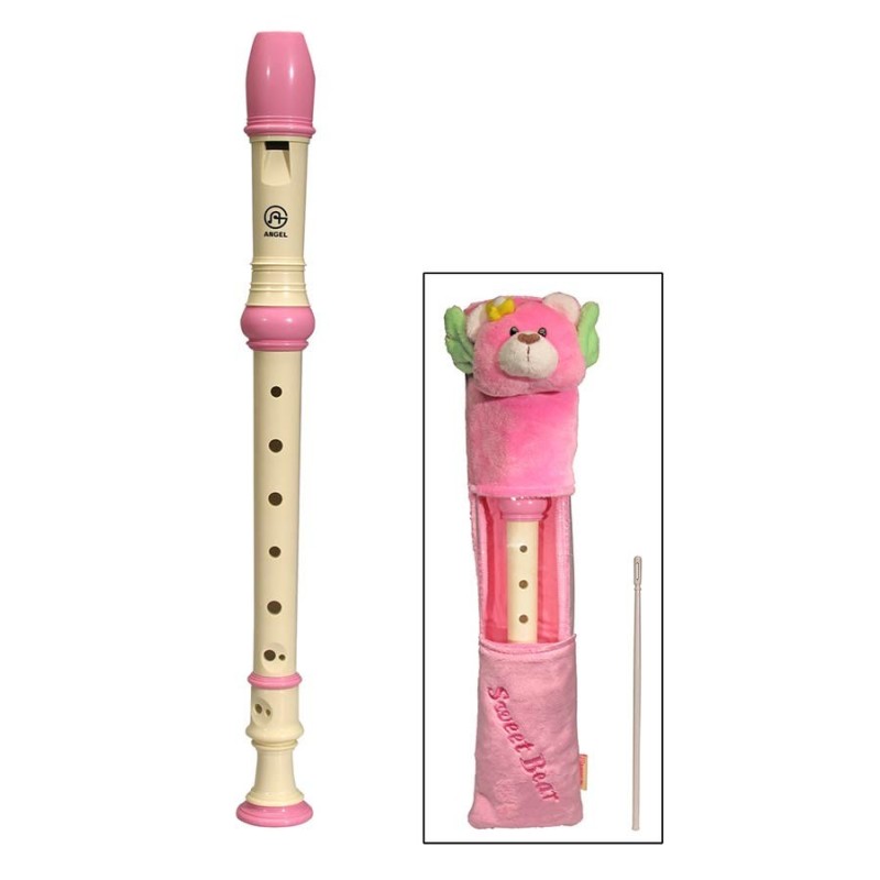 soprano recorder, key: C, Baroque system, ABS, 2-p