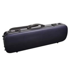 Estuche violín 4/4 Leonardo sándwich PVC 22kg azul