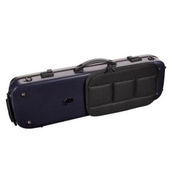 Estuche violín 4/4 Leonardo sándwich PVC 22kg azul