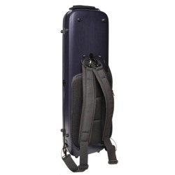 Estuche violín 4/4 Leonardo sándwich PVC 22kg azul