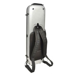 Estuche violín 4/4 Leonardo PVC 22kg plata