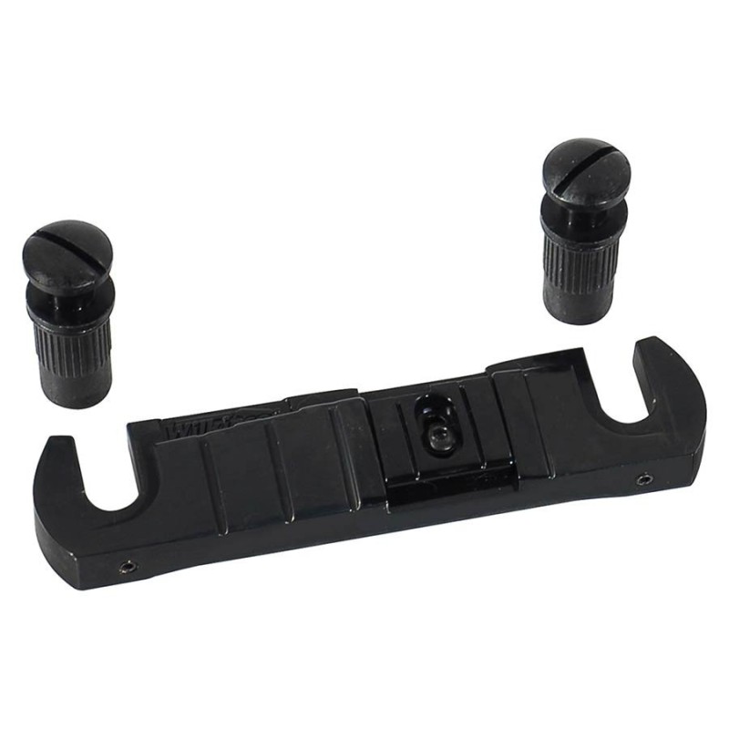 bridge-tailpiece, G-model, with studs, adjustable