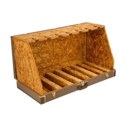 Estuche con soporte Fender 7 guitarras marrón | Música Bilbao
