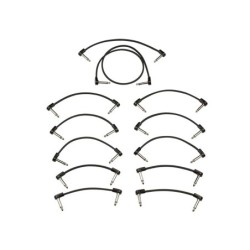 Kit latiguillos Fender blockchain negro medium | MÚSICA BILBAO