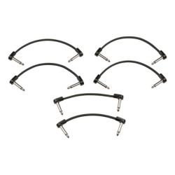 Kit latiguillos Fender blockchain negro extra peq. | MÚSICA BILBAO