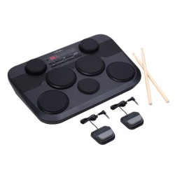 BATERÍA DIGITAL MEDELI DE SOBREMESA 7 PADS CON SENSIBILIDAD