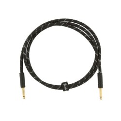 Cable jack/jack Fender 1.5m tweed negro | MÚSICA BILBAO