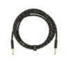 Cable jack/jack Fender 3m tweed negro | MÚSICA BILBAO