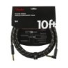 Cable jack/jack acod. Fender 3m tweed negro | MÚSICA BILBAO