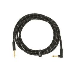 Cable jack/jack acod. Fender 3m tweed negro | MÚSICA BILBAO