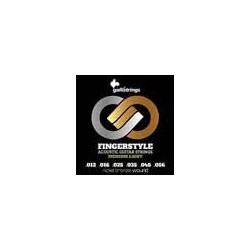 string set acoustic, nickel & bronze winding, medi