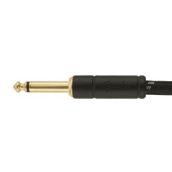 Cable jack/jack acod. Fender 5.5m tweed negro | MÚSICA BILBAO