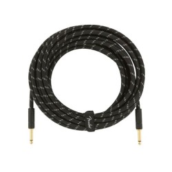 Cable jack/jack Fender 7.5m tweed negro | MÚSICA BILBAO