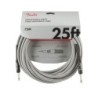 Cable jack/jack Fender 7.5m tweed blanco | MÚSICA BILBAO