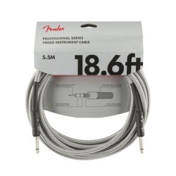 Cable jack/jack Fender 5.5m tweed blanco | Música Bilbao