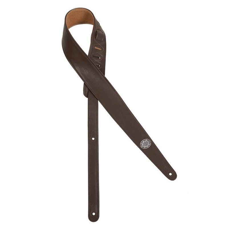 CORREA GUITARRA GAUCHO MARRÓN OSCURO