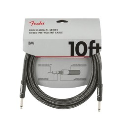 Cable jack/jack Fender 3m tweed gris | Música Bilbao