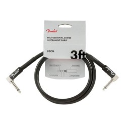 Cable jacks acod. 0.9m Fender negro | Música Bilbao