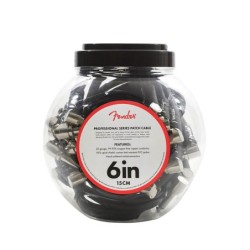 Latigillos Fender en ángulo negro 20ud | Música Bilbao