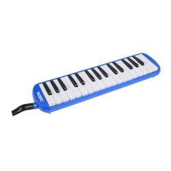 melodica blue, incl. case and mouthpiece