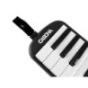 melodica black, incl. case and mouthpiece