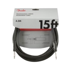 Cable jack/jack Fender 4.5m negro | Música Bilbao