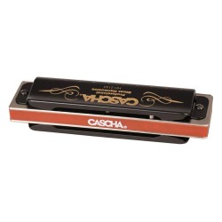 professional blues harmonica in G, incl. case and