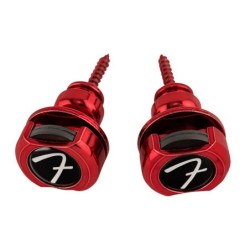 Sujetacorreas Fender rojo par | Música Bilbao
