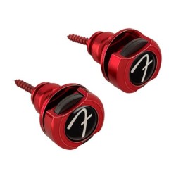 Sujetacorreas Fender rojo par | MÚSICA BILBAO