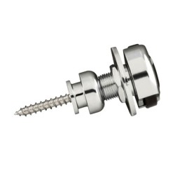 Sujetacorreas Fender cromo | MÚSICA BILBAO